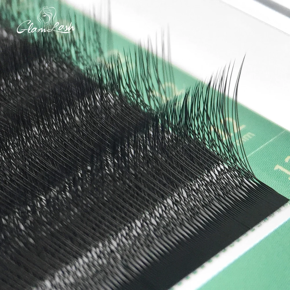 Eyelash Extension Human Hair - وصلات رموش على شكل W ،