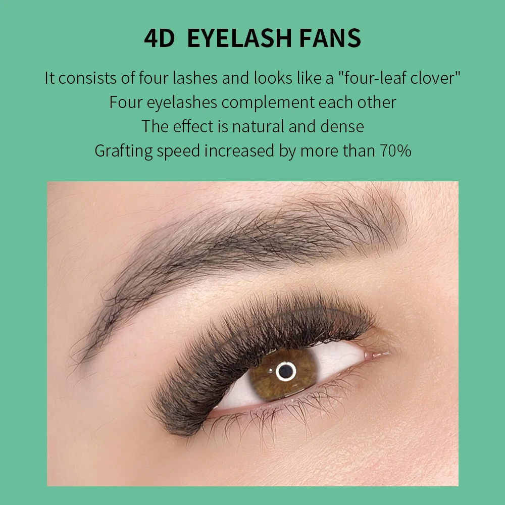 وصلات رموش على شكل W ، حجم مسب - مراجعة Eyelash Extension Human Hair وسعره