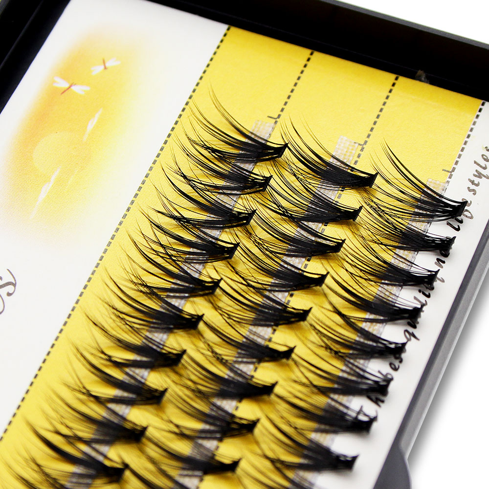 رموش صناعية سوداء طبيعية من فر - مراجعة Eyelash Extension Human Hair وسعره