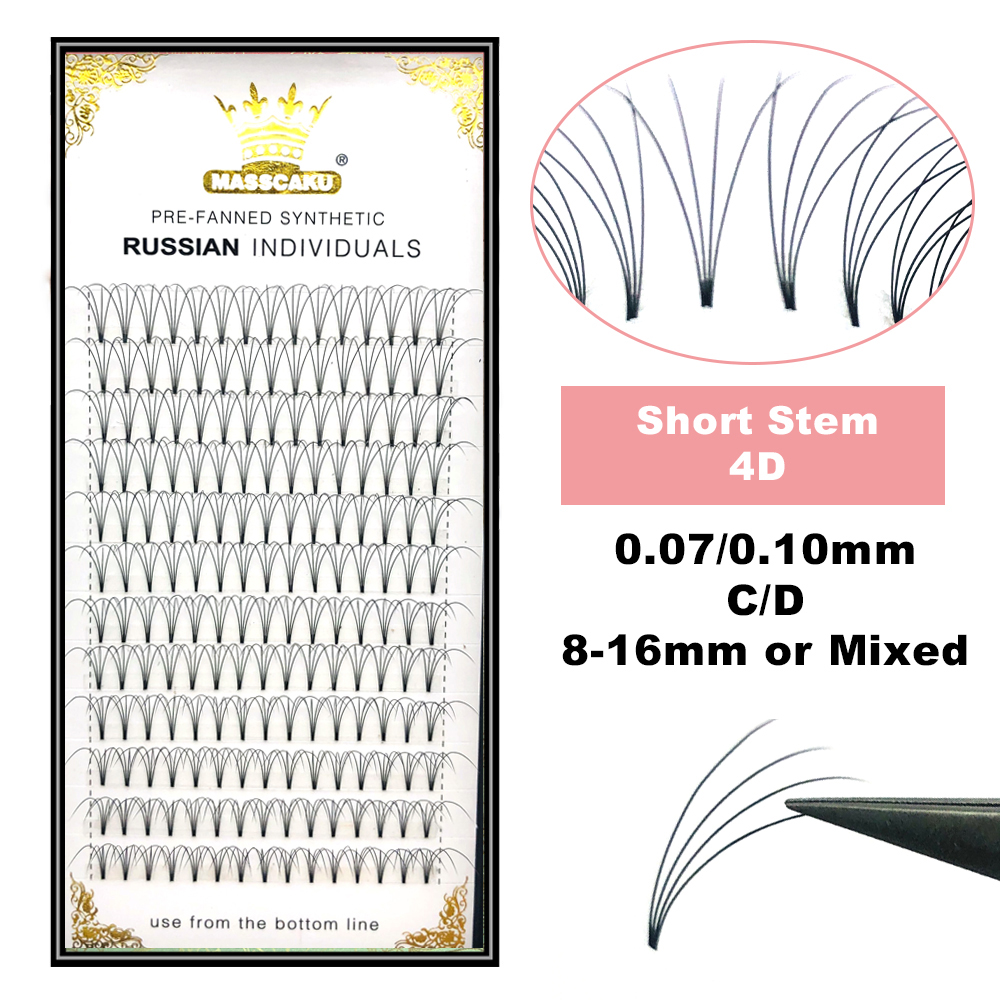 رموش صناعية فاخرة بالجملة، 12  - مراجعة Eyelash Extension Russian وسعره