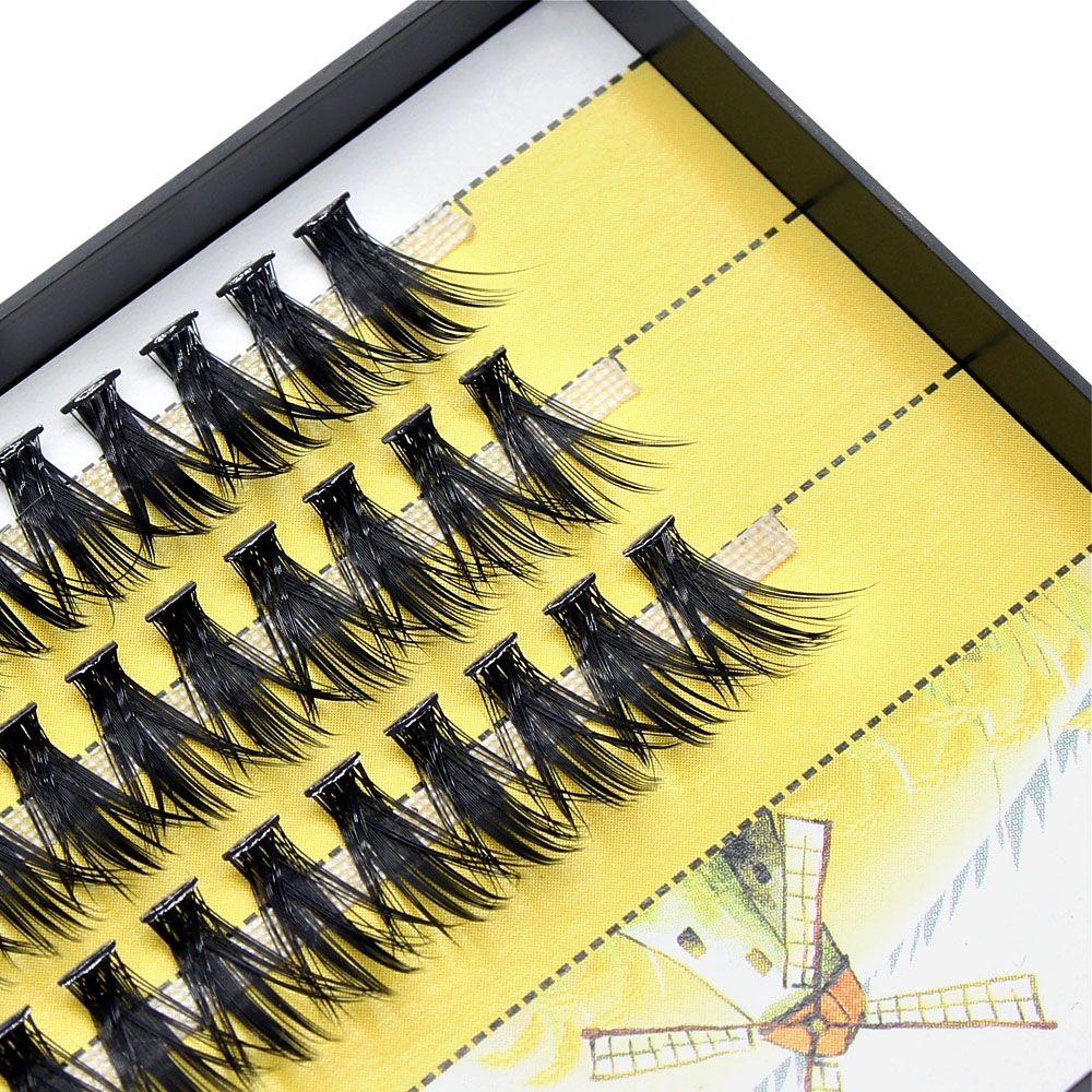 جديد 40D العنقودية 60 حزم المن - مراجعة Eyelash Extension Russian وسعره
