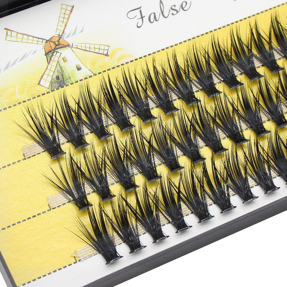 جديد 40D العنقودية 60 حزم المن - مراجعة Eyelash Extension Russian وسعره